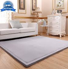 Baby Play Mat Floor Mat Large Rug For Living Room Memory Foam Rug Soft Rug Kids Rug Yoga Mat Non Sl Velvet Living Room Soft Bathroom Rugs Baby Floor Mat Foam