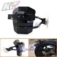 For Kawasaki Z800 2013 2014 2015 2016 Motorcycle Cnc Aluminum Mudguard Rear Fender Bracket License Plate Holder Light In Plate Holder License Plate Motorcycle