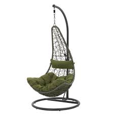 wil jij thuis ook lekker kunnen zwieren en schommelen maak je eigen paradijselijke hangplek met deze toffe hangstoel in hangstoel hangende stoelen legergroen