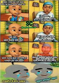 12 status lucu karakter upin ipin di facebook ini bikin ngakak via. Muhammad Faiz Mfaiz7921 Profil Pinterest