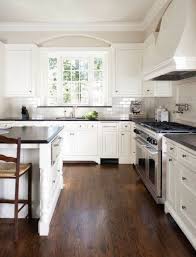 To flooring you'll also find ideas for backsplashes, lighting, appliances, and sinks. 70 Stunning Kitchen Light Cabinets With Dark Countertops Design Ideas White Kitchen Dark Floors Dark Countertops Dark Kitchen Floors