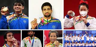 And after a gap of 56 years, wrestler sushil kumar went on to win a bronze in the men's freestyle (66kg) category. Egiu2ebmg Pgbm