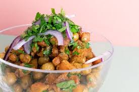 Glutenfrei Und Vegan To Go Gerostete Kichererbsen Susskartoffel Salat Bohoquartier In 2020 Hashimoto Ernahrung Susskartoffel Salat Gerostete Kichererbsen