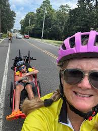 Hiking up in New York at the Finger Lakes last year.