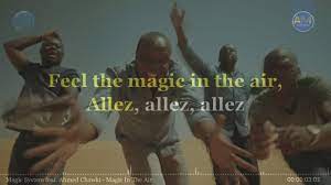 Magic System Feat Ahmed Chawki Magic In The Air Karaoke Instrumental Lyrics Youtube