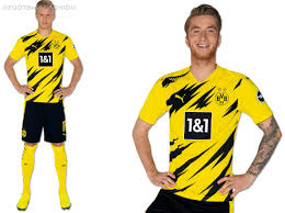 Borussia Dortmund 2020 21 Puma Home Kit Football Fashion