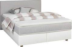 Postel Boxspring 200 Cm X 200 Cm Textilie Seda Bila Najit Online Xxxlutz Postel Matrace Polstare