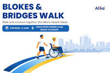 Blokes & Bridges Walk for Men’s Health Week