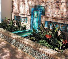 Bring global chic to a room with colorful tiles. Home Outdoor Wall Tiles Design Home Design Inpirations