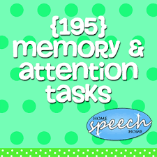 Achievement of these goals can promote independence and reduce anxiety, as well as improve interactions between the client and clinician or caregiver. 195 Memory And Attention Tasks For Speech Therapy Practice