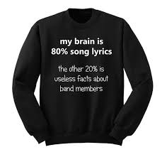 Black And White Sweatshirt For Girls Top Gifts For 15 Year Old Girls Fangirl Shirts Cool Gifts For Teens Crew Neck Sweatshirt