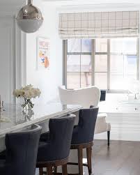 kitchen floating desk with white