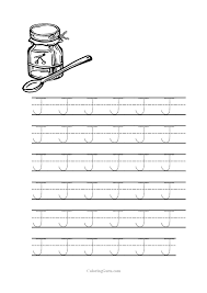 Tracing Letter J Worksheets For Preschool Jpg 1 240 1 754 Pixels Tracing Worksheets Preschool Letter Tracing Worksheets Preschool Worksheets