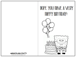 Every present is in stock so we can deliver birthday gifts for boys straight away. Coloring Sheets Foldable Printable Birthday Cards To Color Novocom Top