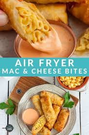 Air Fryer Mac N Cheese Bites In 2020 Mac And Cheese Bites Cheese Bites Cheese Bites Recipe