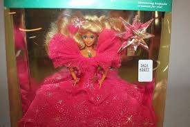 1990 Happy Holiday Barbie Happy Holidays Barbie Christmas Ornaments Holiday