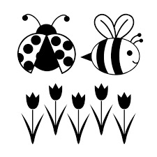 Black And White Ladybug Svg Pin On Scrapbooking