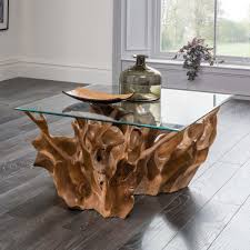 Teak coffee and side tables. Teak Root Coffee Table Beautiful Range Of Driftwood And Teak Furniture