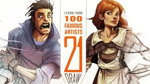 Adamaramalama posted 1 decade ago on 03/08/2010 at 18h29. Book Review 21 Draw Learn From 100 Famous Artists Youtube