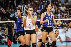 Queens of runnings attacks | maddie madayag • aby maraño • dindin manabat • maika ortiz hd. Ateneo Breaks Ust S Heart Reclaims Uaap Volleyball Crown