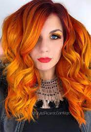59 Fiery Orange Hair Color Shades Orange Hair Dyeing Tips Glowsly Hair Color Orange Hair Color Shades Orange Hair Dye
