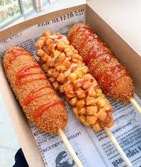 Korean Street Cheese Corn Dogs Recipe Video Seonkyoung Longest Recipe In 2020 Aesthetic Food Food Recipies Pretty Food