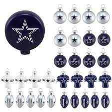 Nfl 31 Piece Ornament Set Nfl Team Dallas Cowboys By Forever Collectibles 23 43 Add S Dallas Cowboys Christmas Tree Dallas Cowboys Christmas Dallas Cowboys