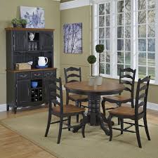 Home Styles Furniture The French Countryside Oak And Rubbed Black 5 Piece Dining Set 5519 308 Bellacor Dining Table In Kitchen Oak Dining Chairs White Dining Table