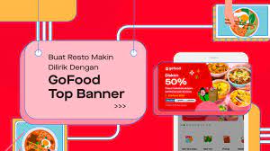 Baru kali ini dapat restoran tidak ada apa2 nya.struk/bon pamplet resto /baliho tidak ada.titik maps restoran berbeda, harus sabar2 menghadapi restoran. Gofood Top Banner Posisi Mentereng Di Halaman Depan Gofood Gofood