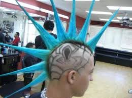 How To Put Up A Liberty Spike Mohawk Tutorial Mohawk Hairstyles Men Punk Hair Punk Boy