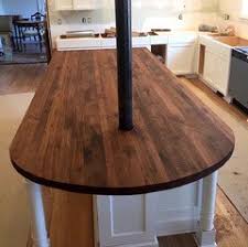 When we first put in the kitchen our budget was just enough to put granite in one spot and we chose our center island which is i tried both waterlox and mineral oil and am sharing what worked best for me! Best Way To Stain And Seal Butcher Block