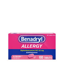 Benadryl Allergy Ultratab Tablets 100 Count Rite Aid
