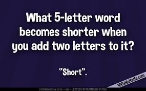 According to the real academi. Alphabet Jokes Images Short