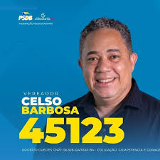 Celso Barbosa Candidato a Vereador Rio Claro