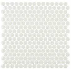 Try using the black penny tile and the light grey grout for the raiser. Penny Round Light Grey 30 30 Tile Stores