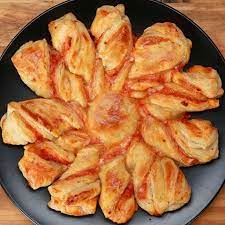 Pizza Puff Pastry Twists Recipe Top Foodz Twisted Recipes Puff Pastry Twists Recipes