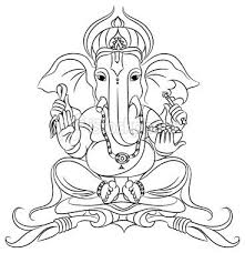 Sketch Black And White Images Of Ganesha Ganesh From Istocking Com Hindu Art Ganesha Drawing God Art