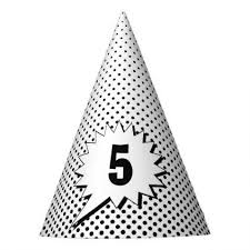 Birthday Party Hat Clipart Black And White Superhero Party Hat Black White Dot Editable Zazzle Com In 2020 Superhero Party Party Hats Superhero Birthday Party