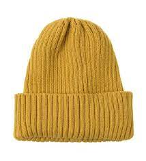 Knitted Ribbed Beanie Hat Basic Plain Solid Watch Cap Ac5846 Yellow Ch187e48yam Beanie Hats Watch Cap Hats For Men