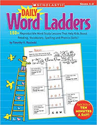 Here are just a few of the games, worksheets and activities on our site. Amazon Com Daily Word Ladders Grades 1 2 150 Reproducible Word Study Lessons That Help Kids Boost Reading Vocabulary Spelling And Phonics Skills 9780545074766 Rasinski Timothy Rasinski Timothy V Books