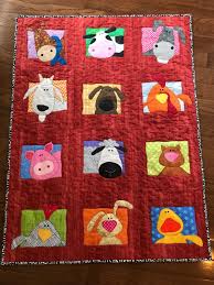 Pin By Therese Bonn On Child Quilts In 2020 Animal Baby Quilt Farm Animal Quilt Farm Quilt