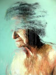 Erasing Herself 1 2010 X Roberta Coni Oh My God Such A Powerful Piece Anyone Who Has Been Through This In Their Family Knows Art Portrait Art A Level Art