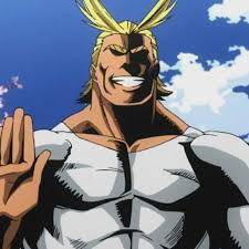 In addition, his costume colors are also based off the united states' flag colors (red, blue and white). Toshinori My Hero Academia All Might Novocom Top