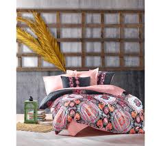 Clasy tuluna pamuk saten çift kişilik nevresim takımı. Saten Cift Kisilik Nevresim Takimi Luisa Pudra