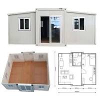 Steel Frame Foldable Living Expandable Container House