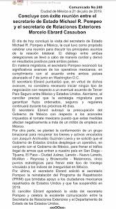 Marcelo ebrard trabajó en su momento con andrés manuel lópez obrador cuando este era jefe de gobierno de la capital. Marcelo Ebrard C On Twitter Aqui La Sintesis De Lo Que Planteamos En La Reunion Con Mike Pompeo