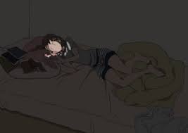 Anime Awake Sleep Phone Allnight Gif By It S Robin #anime #sleeping #buddy #tooru #achannel. anime awake sleep phone allnight gif by