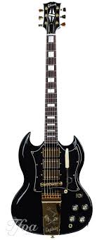 Get the gear to sound like captain kirk douglas and get their tone. Gibson Sg Kirk Douglas Ebony The Fellowshop Of Acoustics
