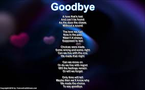 Check spelling or type a new query. Leaving Goodbye Quotes Saying Poems Quotesgram