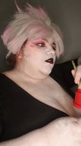 Creative Angel Dust Cosplay and Hazbin Hotel Meetup Cringe